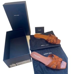 Saint Laurent Tribute Sandals